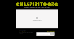 Desktop Screenshot of chespirito.org